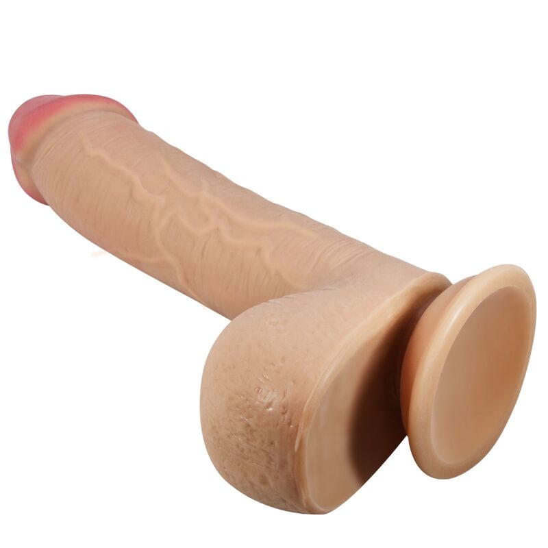 Dildos-Sliding Skin Series Dildo Realist cu Ventuză, Flesh 23.4 cm 1 img 165195 209f53be0c623f6c455ce7df096beefa 1
