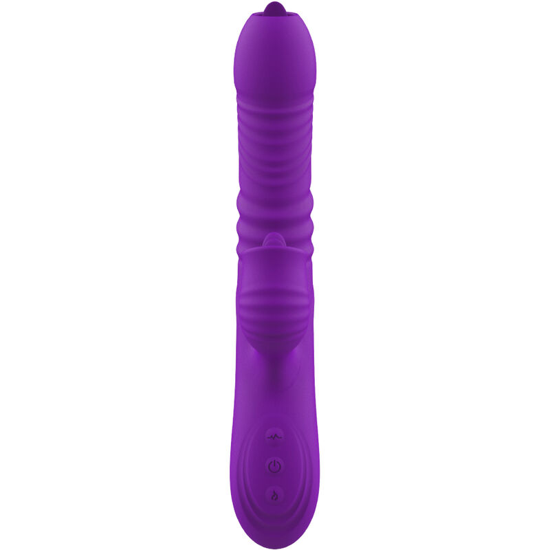 Armony-Vibrator Rabbit Fully G-spot cu Limbă Stimulantă, Violet 6 img 165277 24c870423a48111bdac88fb552a72734 1