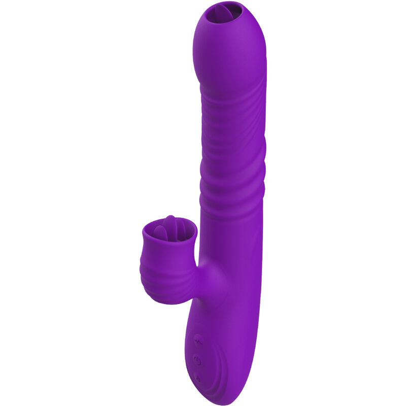 Armony-Vibrator Rabbit Fully G-spot cu Limbă Stimulantă, Violet 1 img 165279 00abbb8cb4f8ab7d2c2d98c11bcea224 1