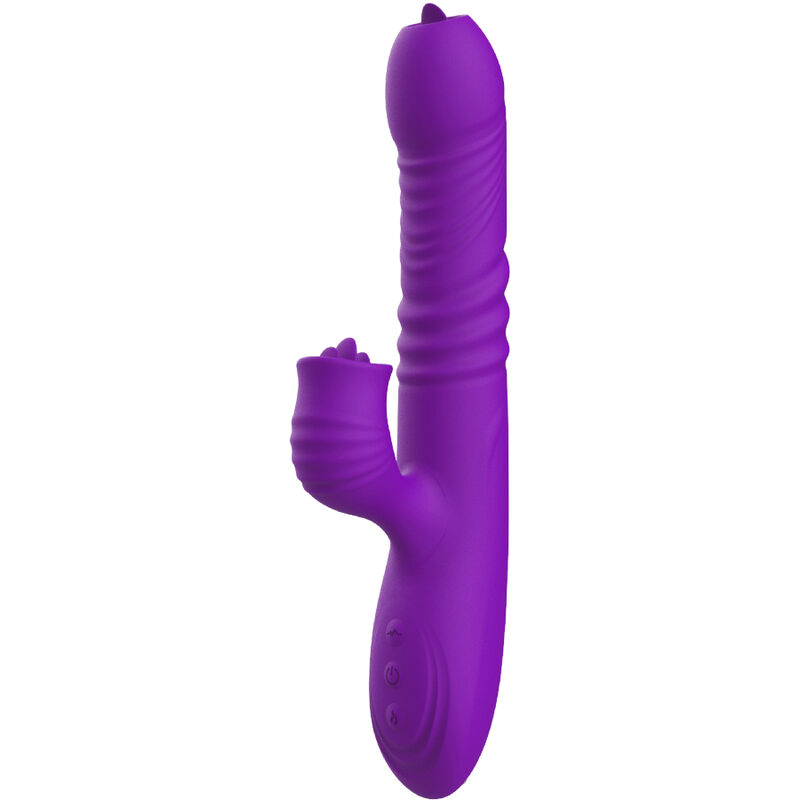 Armony-Vibrator Rabbit Fully G-spot cu Limbă Stimulantă, Violet 3 img 165281 3a66b9c4e395f812284ae9a292df846b 1