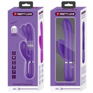 High Tech-Vibrator Multifuncțional Rabbit G-spot Violet-Silicon 8 High Tech-Vibrator Multifuncțional Rabbit G-spot Violet-Silicon - imagine 4