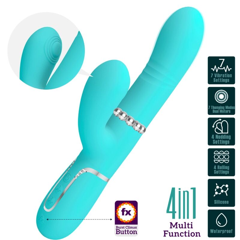 High Tech-Vibrator Multifuncțional Rabbit G-spot Aqua 2 img 165308 fb37134d0fe87809f339f82147ed5bea 1