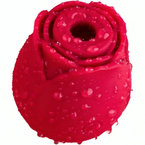 Armony-Delight Flower Cupă de Aspirație Roșu-Silicon, 10 Trepte - imagine 2