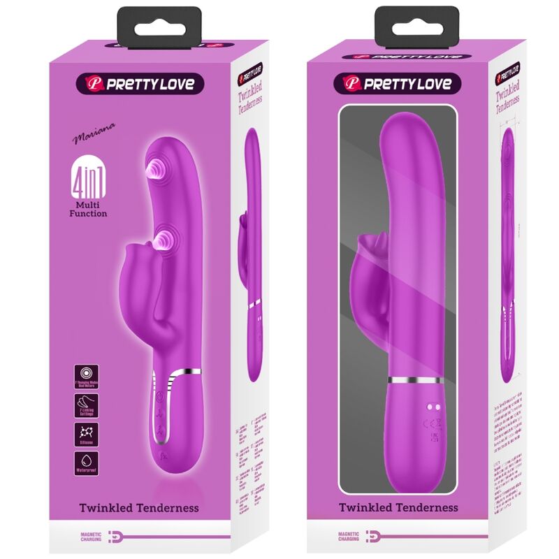 High Tech-Vibrator Rabbit cu Funcție Licking Fuchsia-Silicon, 7 4 img 165493 e4238fe56c9228a5a906be5a8e49c019 1