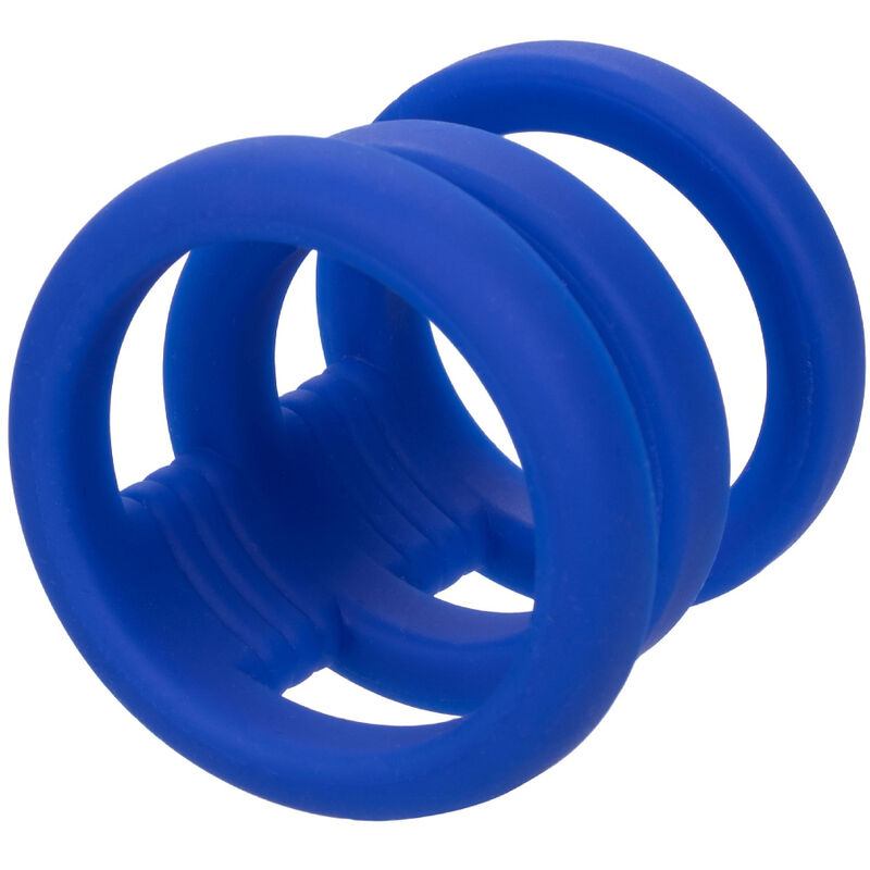 Calexotics-Admiral Inel Triplu pentru Penis Albastru-Silicon 3 img 165719 595eba05cd5c04223f651af11a517f70 1