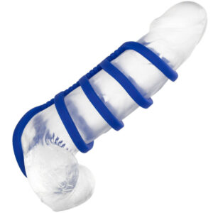 Calexotics-Admiral Xtreme Cușcă pentru Penis Albastru-Silicon 11 Calexotics-Admiral Xtreme Cușcă pentru Penis Albastru-Silicon - imagine 5