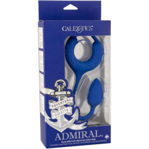 Calexotics-Admiral Inel Vibrant cu Greutate Albastru-Silicon, 10 9 Calexotics-Admiral Inel Vibrant cu Greutate Albastru-Silicon, 10 - imagine 3
