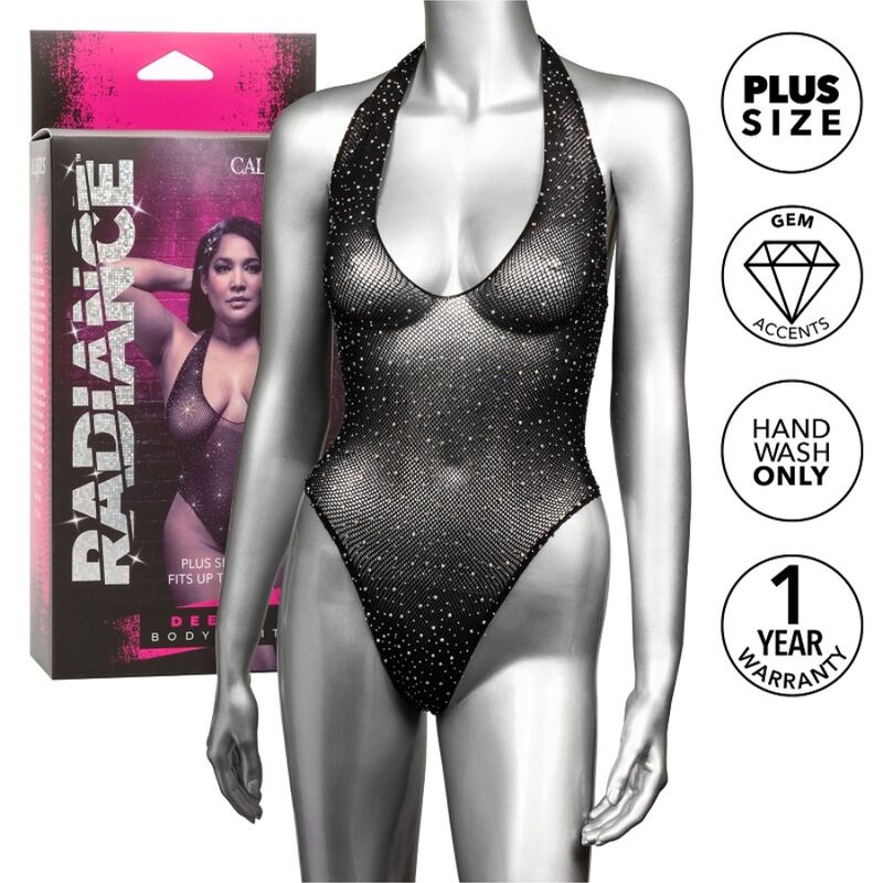 Calexotics-Radiance Plus Size Body Decupaj Adânc cu Strasuri 1 img 165990 380e0b3b2ee5a30f17fd506fdeae70e9 1