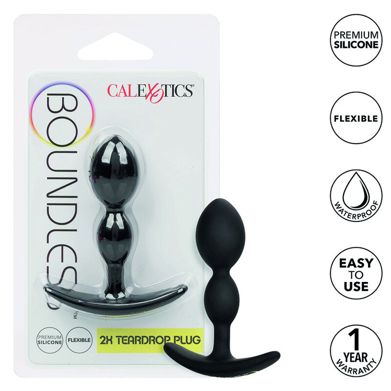 Calexotics-Boundless 2X Teardrop Plug-Silicon 8 img 166094 54a8d0bbdbc4674f1750e642bc1c4e70 1