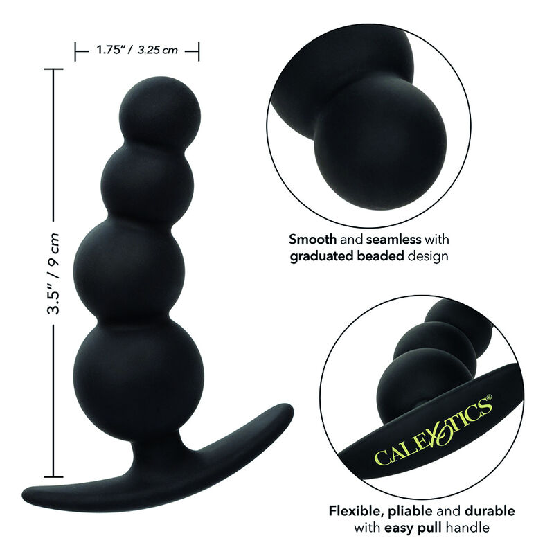 Calexotics-Boundless Plug cu Mărgele-Silicon 2 img 166102 964cf3025dd3e4c274725d225dff8f49 1
