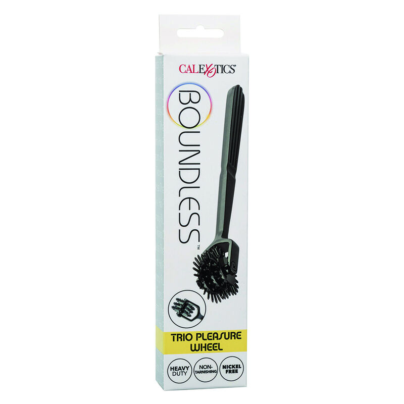 Calexotics-Roata Trio Boundless pentru Plăcere-Metal, Rotatie 2 Calexotics-Roata Trio Boundless pentru Plăcere-Metal, Rotatie · Accesorii BDSM (imaginea 2)