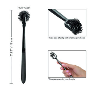Calexotics-Roata Trio Boundless pentru Plăcere-Metal, Rotatie · Accesorii BDSM (imaginea 3)