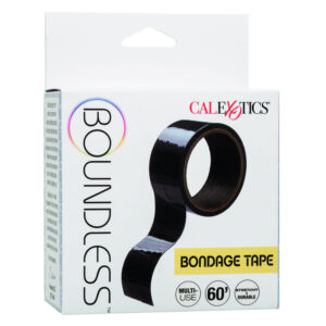 Calexotics-Boundless Bondage Tape Negru-PVC - imagine 4