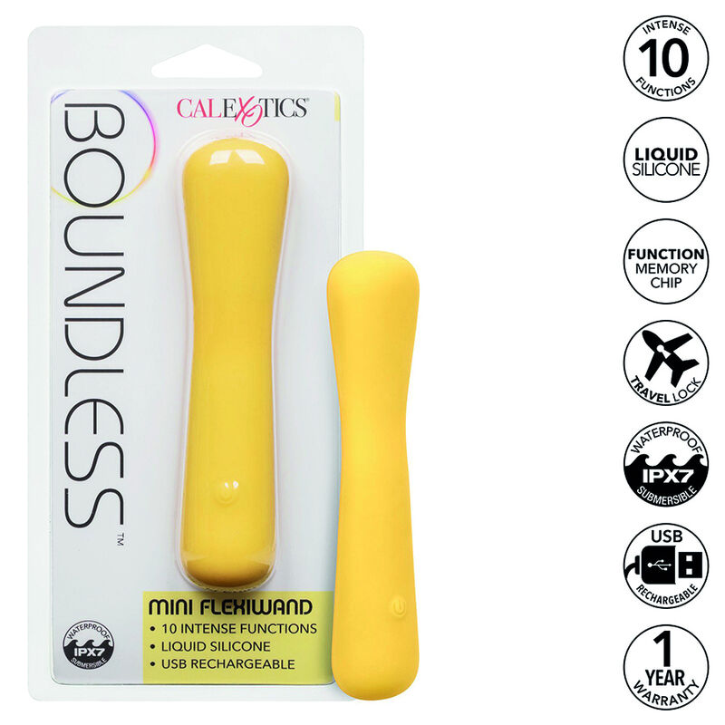 Calexotics-Boundless Mini Flexiwand Mini Masajer Flexibil Usb 2 img 166263 80ef2ff0c77668f73b2593b5ee326d6f 1