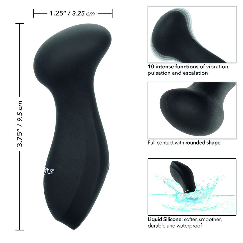 Calexotics-Boundless Mini Masajer-Silicon, 10 Trepte, Reincarcabil · Vibratoare (imaginea 6)