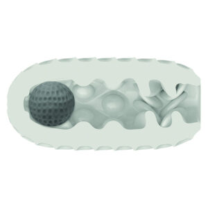 Calexotics-Boundless Stroker Reversibil cu Bilă Moale, Galben - imagine 6