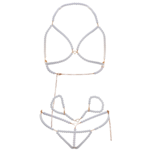Leg Avenue Kink-Leg Avenue Set Sutien Cupă Deschisă, Chilot 10 Leg Avenue Kink-Leg Avenue Set Sutien Cupă Deschisă, Chilot - imagine 5