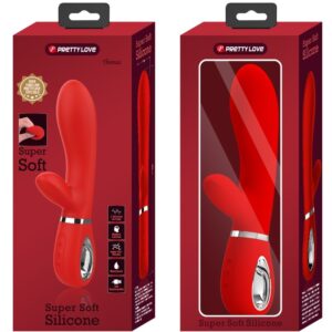 High Tech-Thomas Vibrator Multifuncțional G-spot Roșu-Silicon, 7 15 High Tech-Thomas Vibrator Multifuncțional G-spot Roșu-Silicon, 7 - imagine 6