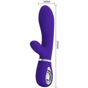 High Tech-Thomas Vibrator Multifuncțional G-spot Mov-Silicon, 7 - imagine 7