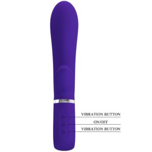 High Tech-Thomas Vibrator Multifuncțional G-spot Mov-Silicon, 7 - imagine 6