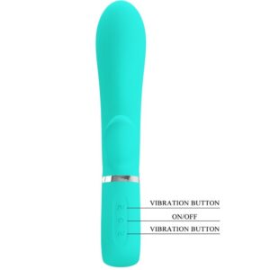 High Tech-Thomas Vibrator Multifuncțional G-spot Verde - imagine 7