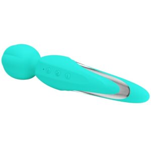 High Tech-Walter Baghetă Vibrantă Verde Aqua-Silicon, 7 Trepte — PRETTY LOVE · Vibratoare (imaginea 7)