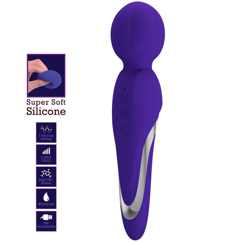 High Tech-Walter Baghetă Vibrator Mov-Silicon, 7 Trepte, USB 8 img 169781 cd6e48c21276ac6675e57cab57a07521 1