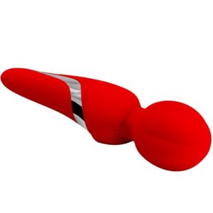 High Tech-Walter Vibrator Wand Roșu-Silicon, 7 Trepte, USB 18 High Tech-Walter Vibrator Wand Roșu-Silicon, 7 Trepte, USB - imagine 9