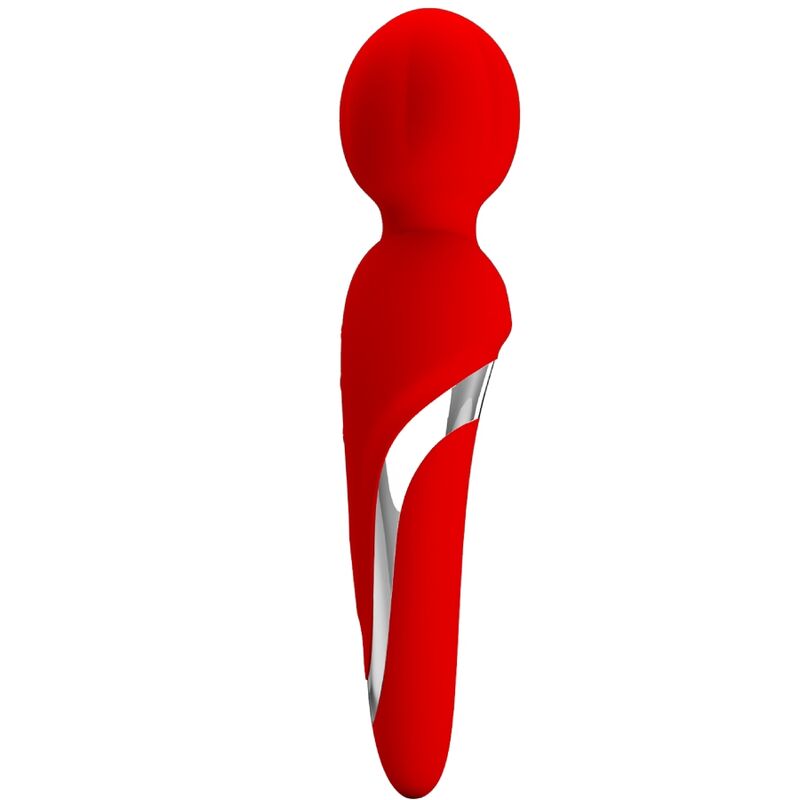 High Tech-Walter Vibrator Wand Roșu-Silicon, 7 Trepte, USB 8 img 169790 9c8a9b41b0bb0e6658ec89229c3d9c3b 1
