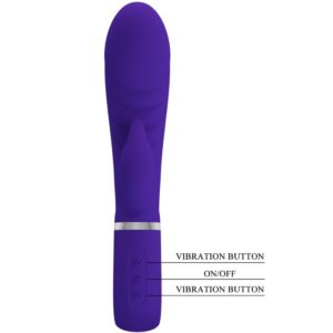 High Tech-Prescott Multifuncțional Vibrator G-spot Mov-Silicon - imagine 7