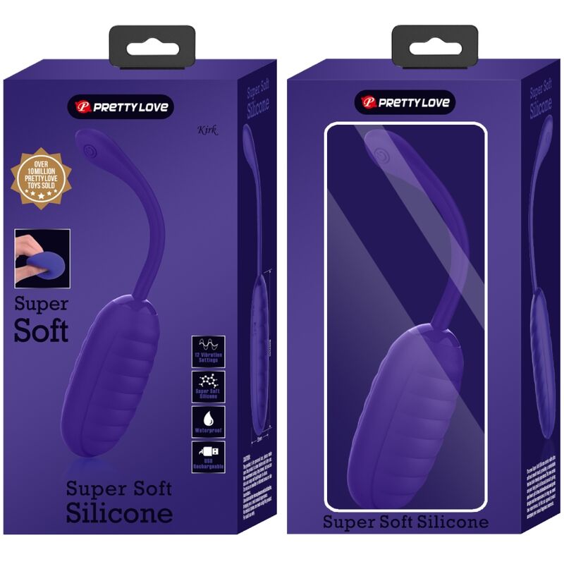 Fun Toys-Kirk Ou Vibrant Reîncărcabil Mov-Silicon, 12 Trepte — PRETTY LOVE · Vibratoare (imaginea 9)