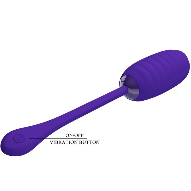 Fun Toys-Kirk Ou Vibrant Reîncărcabil Mov-Silicon, 12 Trepte — PRETTY LOVE · Vibratoare (imaginea 7)