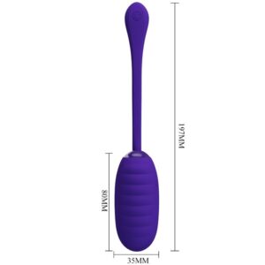 Fun Toys-Kirk Ou Vibrant Reîncărcabil Mov-Silicon, 12 Trepte — PRETTY LOVE · Vibratoare (imaginea 6)