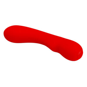 High Tech-Prescott Vibrator Reîncărcabil Roșu-Silicon, 12 Trepte 14 High Tech-Prescott Vibrator Reîncărcabil Roșu-Silicon, 12 Trepte - imagine 5