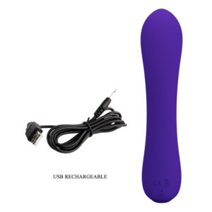 High Tech-Prescott Vibrator Reîncărcabil Mov-Silicon, 12 Trepte 17 High Tech-Prescott Vibrator Reîncărcabil Mov-Silicon, 12 Trepte - imagine 8