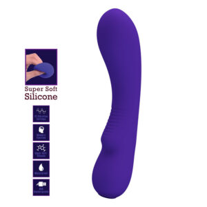 High Tech-Prescott Vibrator Reîncărcabil Mov-Silicon, 12 Trepte 16 High Tech-Prescott Vibrator Reîncărcabil Mov-Silicon, 12 Trepte - imagine 7