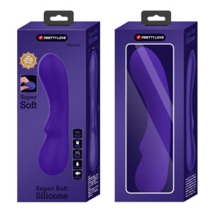High Tech-Prescott Vibrator Reîncărcabil Mov-Silicon, 12 Trepte 18 High Tech-Prescott Vibrator Reîncărcabil Mov-Silicon, 12 Trepte - imagine 9