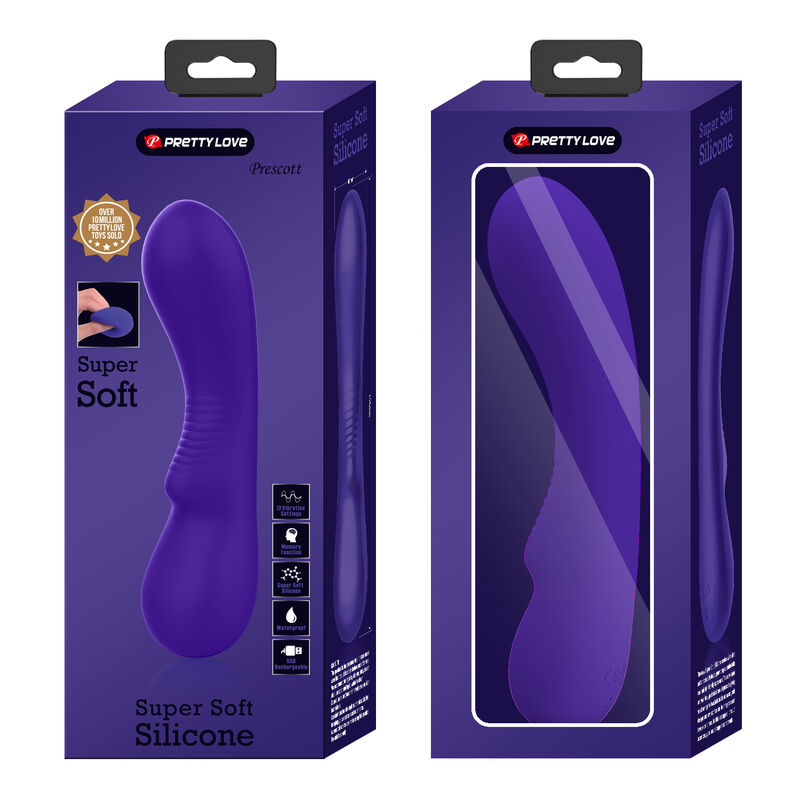 High Tech-Prescott Vibrator Reîncărcabil Mov-Silicon, 12 Trepte 9 img 170077 4d9a7fe352e63831fdd93a46d501b8e0 1