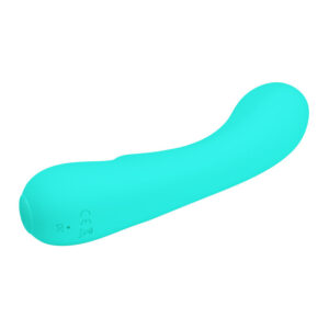 High Tech-Prescott Vibrator Reîncărcabil Verde Aqua-Silicon, 12 12 High Tech-Prescott Vibrator Reîncărcabil Verde Aqua-Silicon, 12 - imagine 3