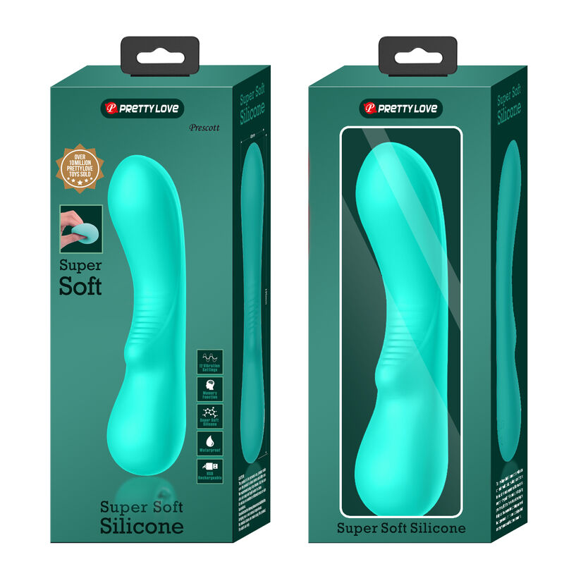 High Tech-Prescott Vibrator Reîncărcabil Verde Aqua-Silicon, 12 9 img 170086 2010528b99deff7ddd4dfb2930c00634 1