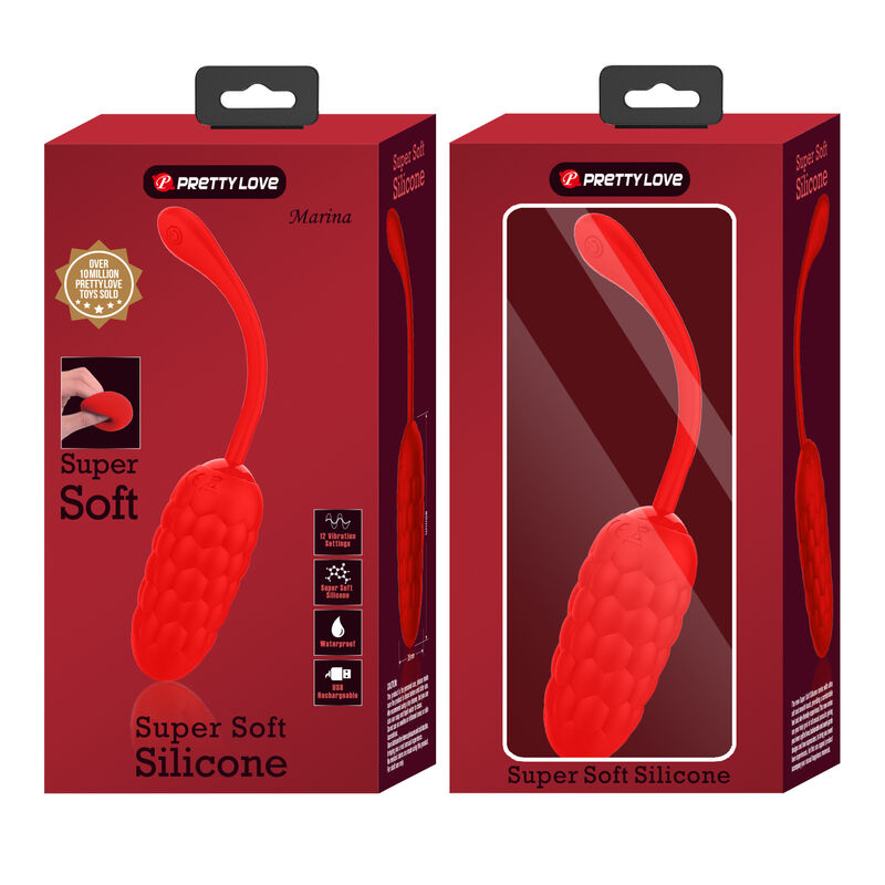 Fun Toys-Ou Vibrator Reîncărcabil Roșu, Textură Marină, 12 10 img 170206 247a1629ed6413074f20391ddc3f682a 1