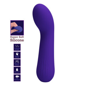 Fun Toys-Faun Vibrator Reîncărcabil Mov-Silicon, 12 Trepte - imagine 7