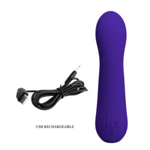 Fun Toys-Faun Vibrator Reîncărcabil Mov-Silicon, 12 Trepte - imagine 8