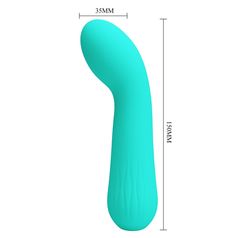 Fun Toys-Faun Vibrator Reîncărcabil Aqua Green-Silicon, 12 Trepte 5 img 170346 61d790505e1819d05f30138411dc9342 1