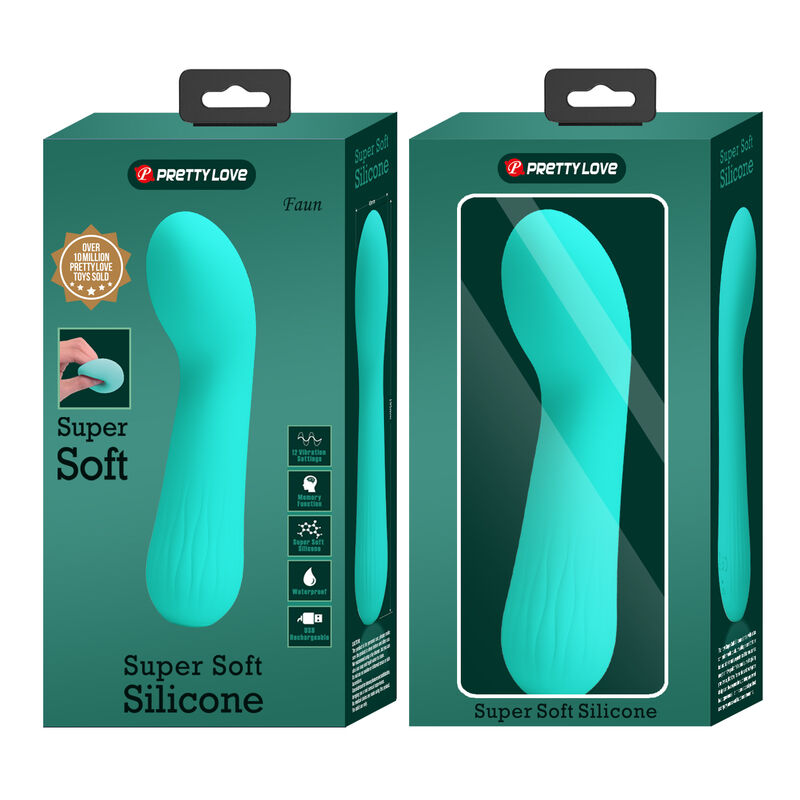 Fun Toys-Faun Vibrator Reîncărcabil Aqua Green-Silicon, 12 Trepte 9 img 170352 a393e70fe88c773ca9a42c80122752ca 1