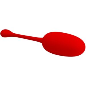 Fun Toys-Knucker Ou Vibrator Roșu Reîncărcabil-Silicon, 12 Trepte 12 Fun Toys-Knucker Ou Vibrator Roșu Reîncărcabil-Silicon, 12 Trepte - imagine 3