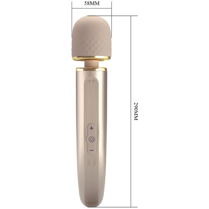 High Tech-Masajer 7 Moduri de Vibrație Champagne-Silicon, 7 Trepte 9 img 170623 756a85efab2ca36fe3d4241694439910 1
