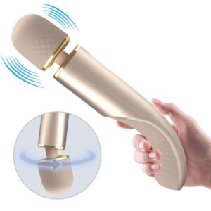 High Tech-Masajer 7 Moduri de Vibrație Champagne-Silicon, 7 Trepte 16 High Tech-Masajer 7 Moduri de Vibrație Champagne-Silicon, 7 Trepte - imagine 6