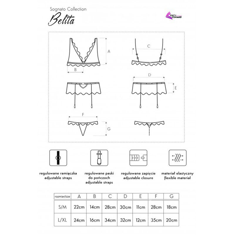 Livco Corsetti Fashion-Belita LC-90231 Sutien + Chilot + 4 Livco Corsetti Fashion-Belita LC-90231 Sutien + Chilot + · Lenjerie Spicy & Bodystocking (imaginea 5)