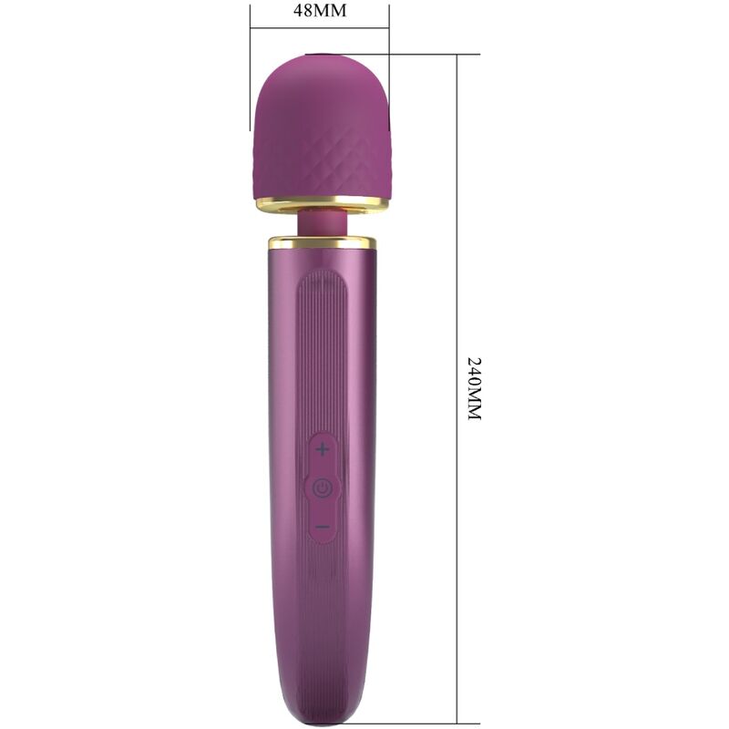 High Tech-Masajer 7 Moduri de Vibrație Mov-Silicon, 7 Trepte — PRETTY LOVE · Vibratoare (imaginea 10)